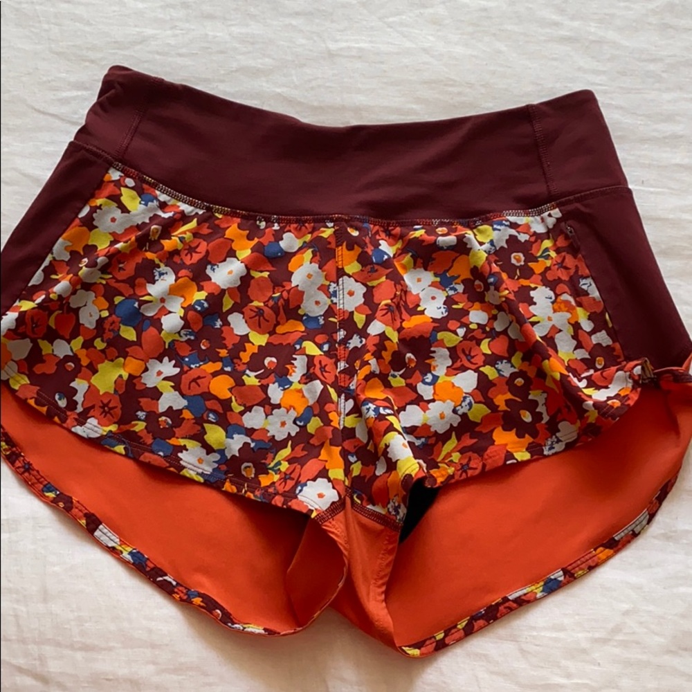 Outdoor Voices Hudson Shorts Paprika Bloom